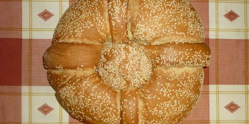 Christ's Bread, traditional Greek Christmas dish