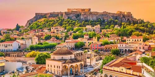 View of the Acropolis, Athens