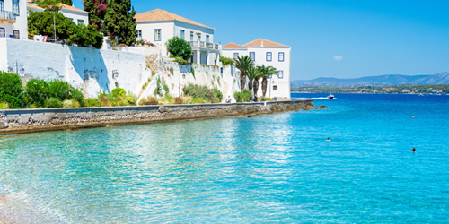 View of Spetses island