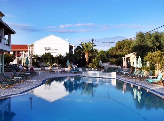 Alexander Beach Hotel Apartments in St South, Corfu Olympic